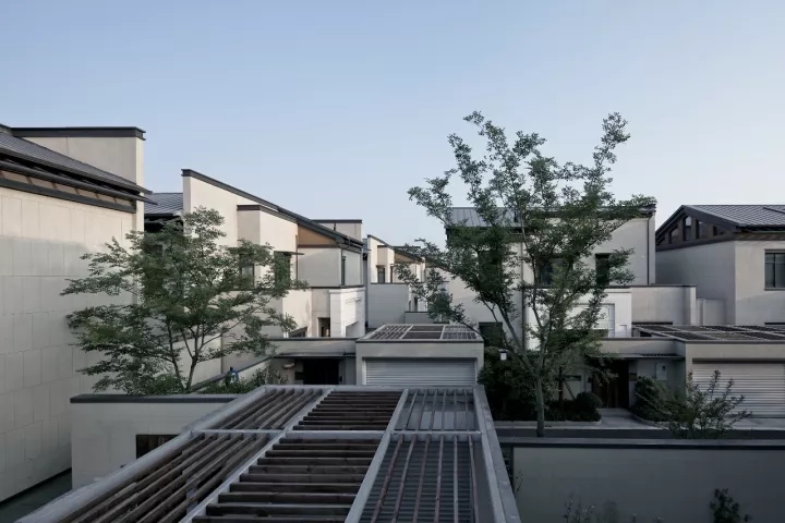 項目中公共空間與私密空間相互嵌套，空間感受豐富
