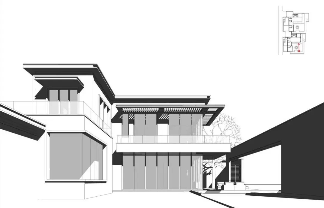 品臻園內院空間透視