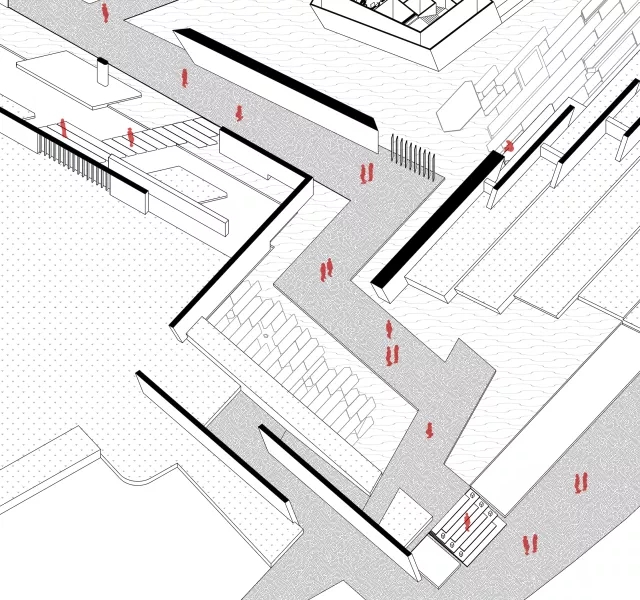 空間序列，天華建筑設計
