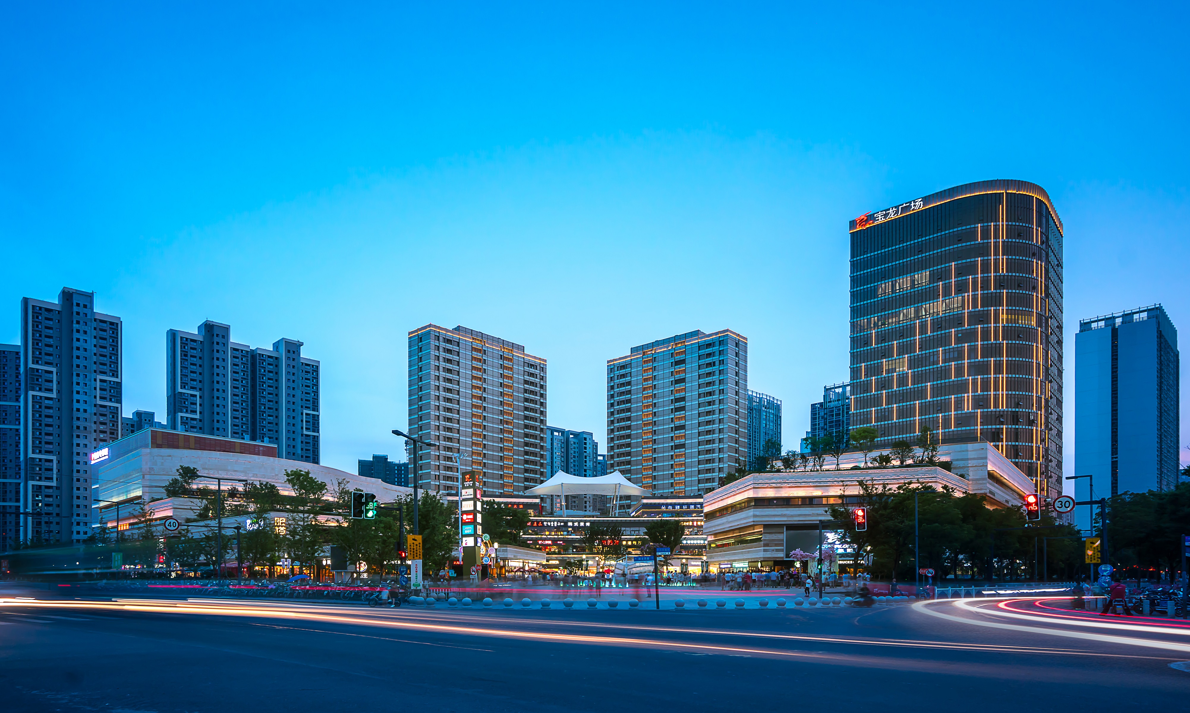 天華建筑優(yōu)秀獎(jiǎng)項(xiàng)目，上海嘉定寶龍城市廣場(chǎng)